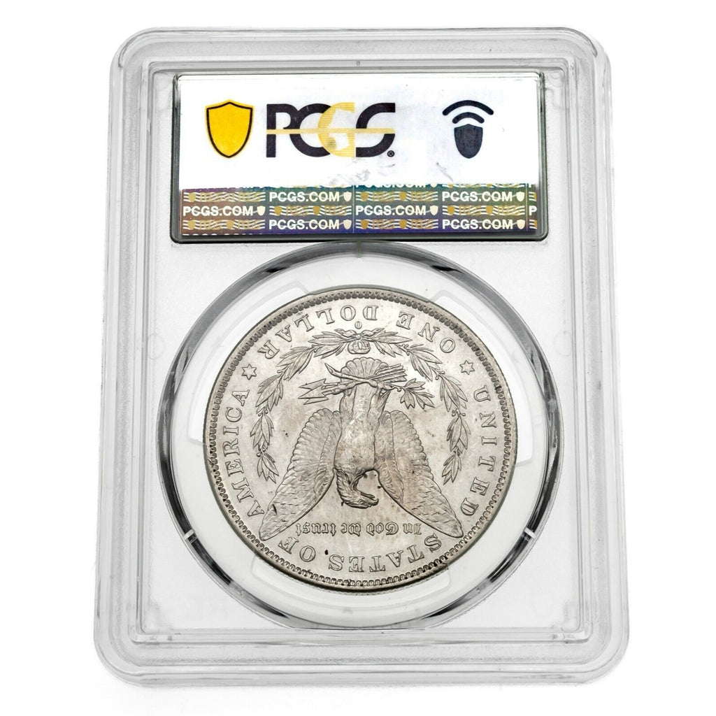 1885-O $1 Silver Morgan Dollar Graded by PCGS as MS-65