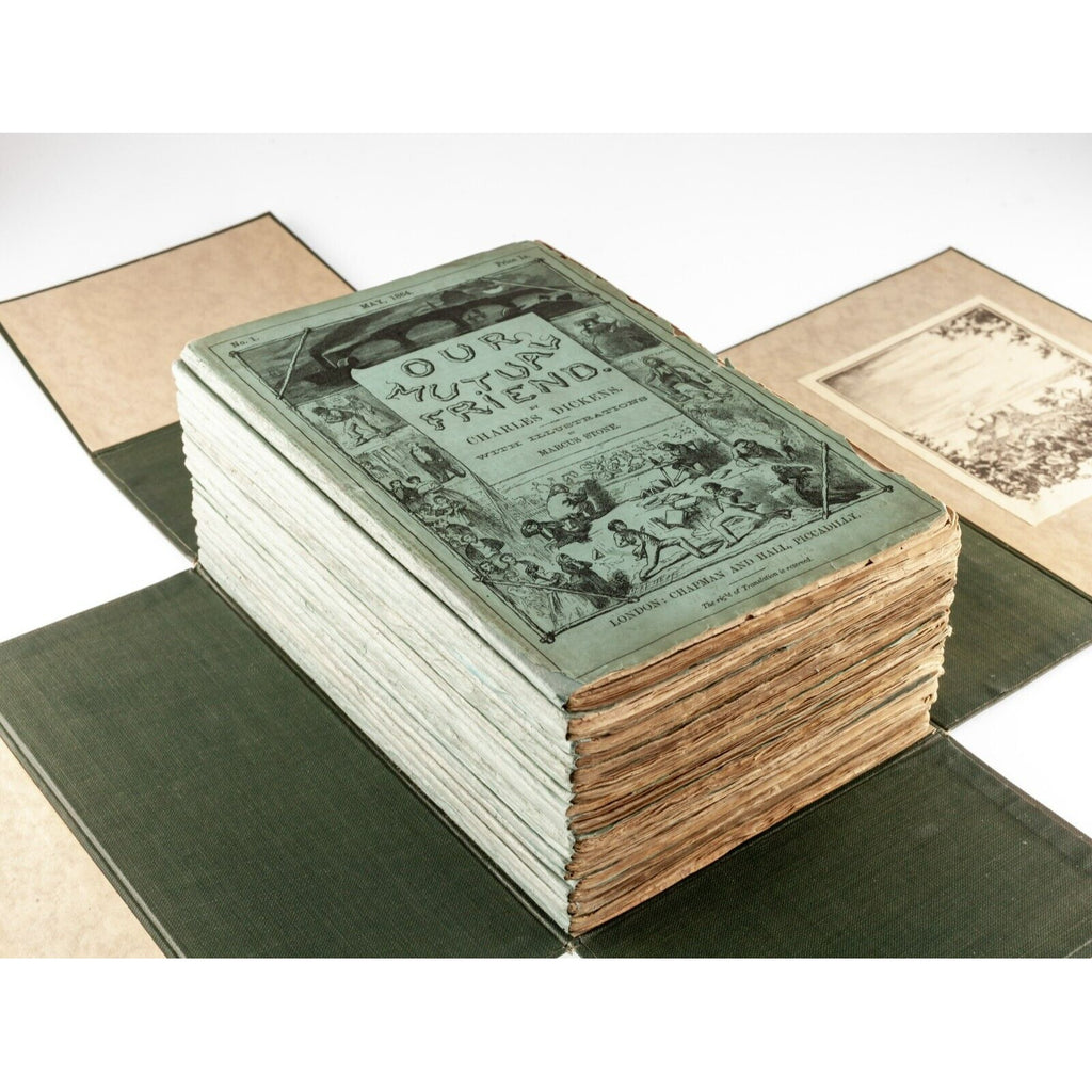 "Our Mutual Friend" by Charles Dickens 1st Edition 20 Vols. in 19 Issues