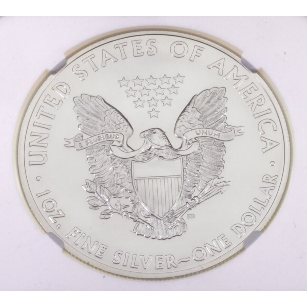 2011-(S) S$1 Silver American Eagle Graded by NGC as MS-69 Early Releases