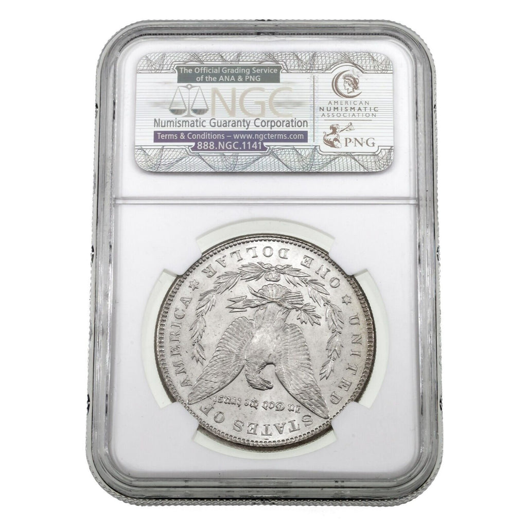 1887 $1 Silver Morgan Dollar Graded by NGC as MS-63 McClaren Collection