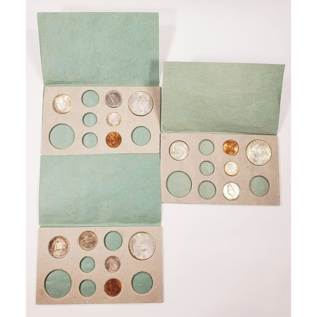 1952-P/D/S Mint Set Incomplete (Half Set Each) in OGP Uncirculated