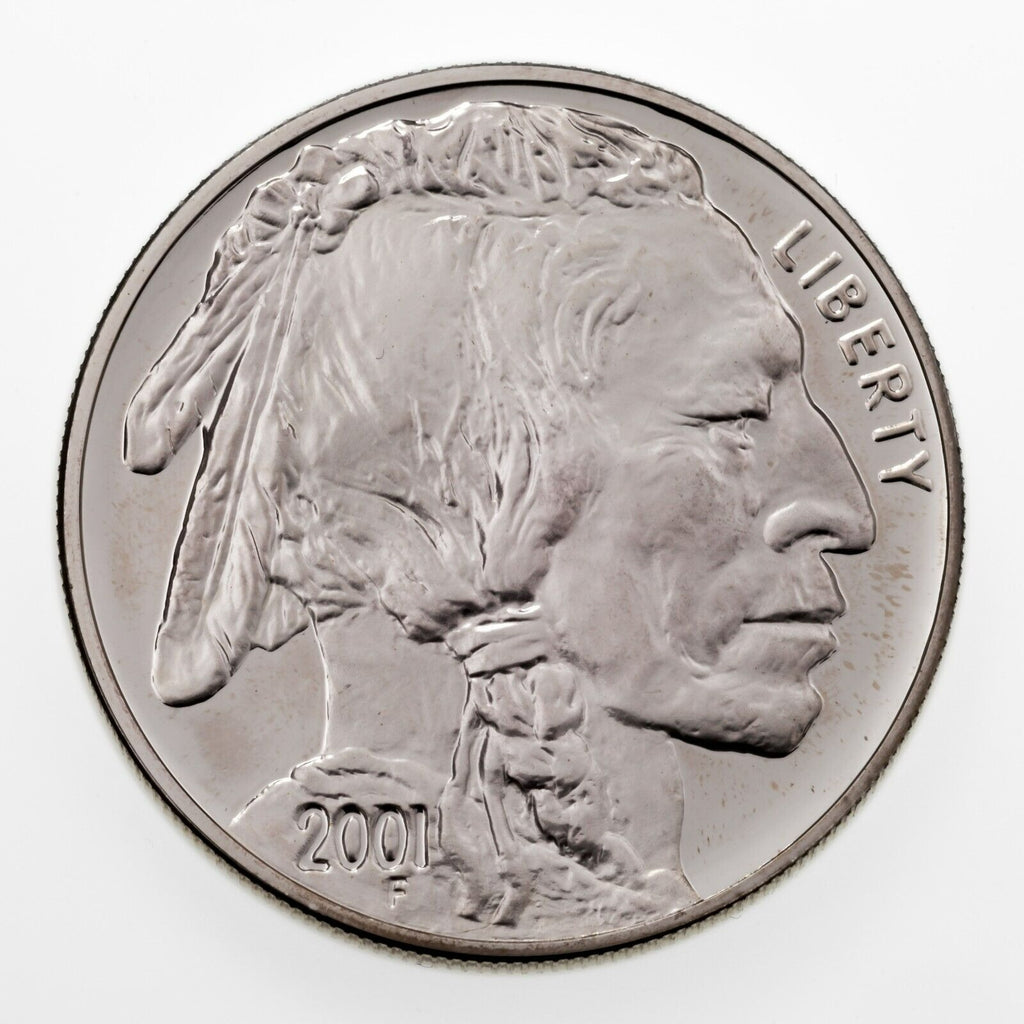 2001 Silver American Buffalo Commemorative Coin Set w/ Box & CoA