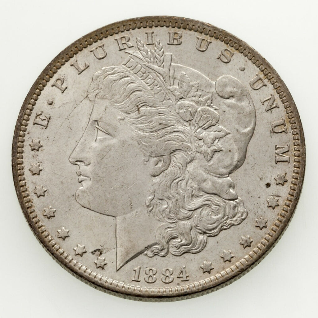 1884 & 1884-O $1 Silver Morgan Dollar Lot of 2 Coins in Choice BU Condition