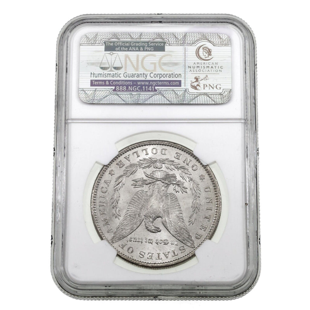 1887 $1 Silver Morgan Dollar Graded by NGC as MS-63 McClaren Collection