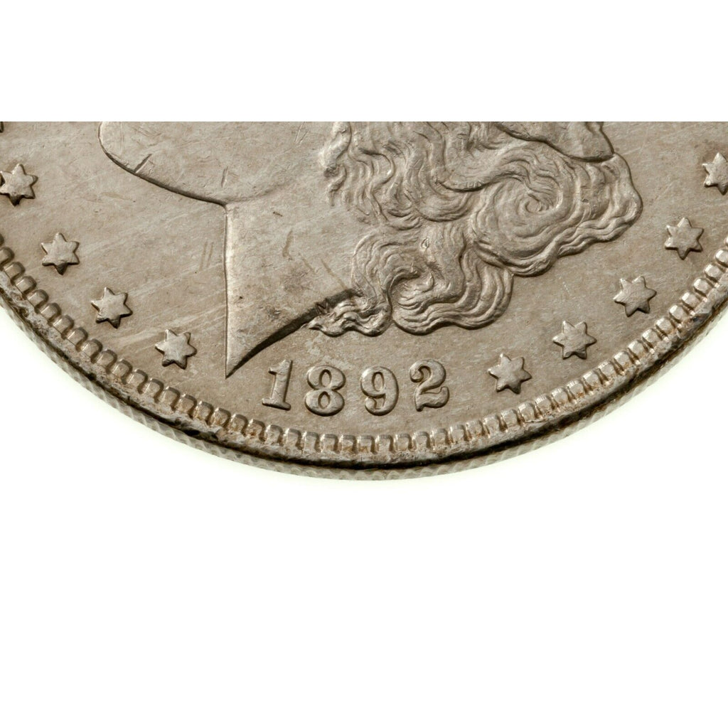 1892-O $1 Silver Morgan Dollar in AU Condition, Nice Eye Appeal & Luster