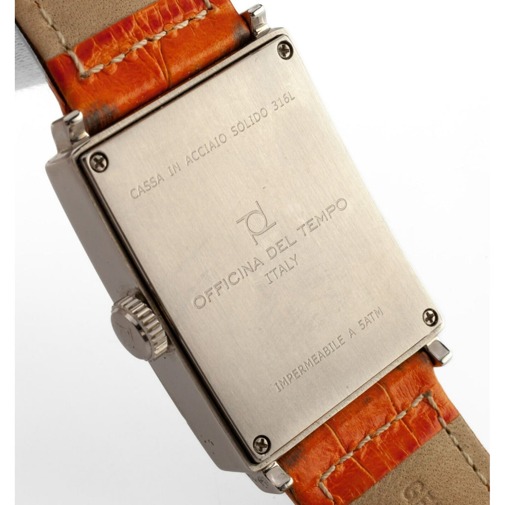 Officina Del Tempo Stainless Steel Quartz Watch w/ Original Box