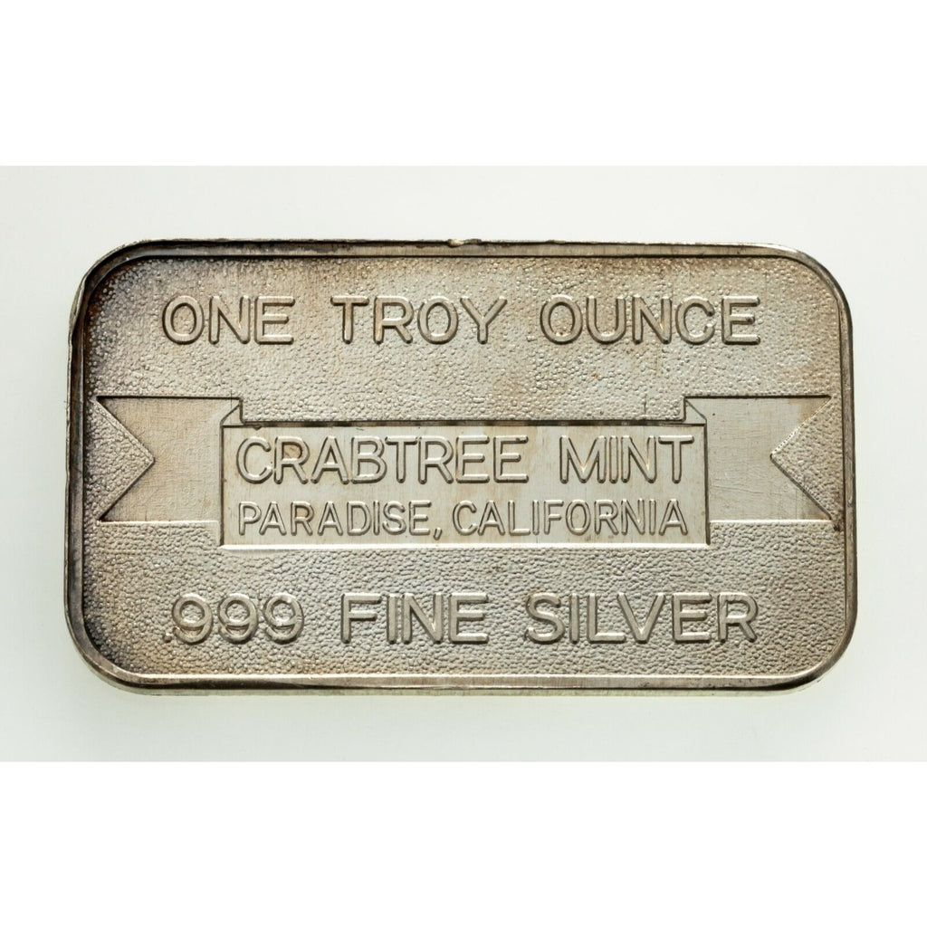 1973 Silver 1oz Art Bar Collection of 3