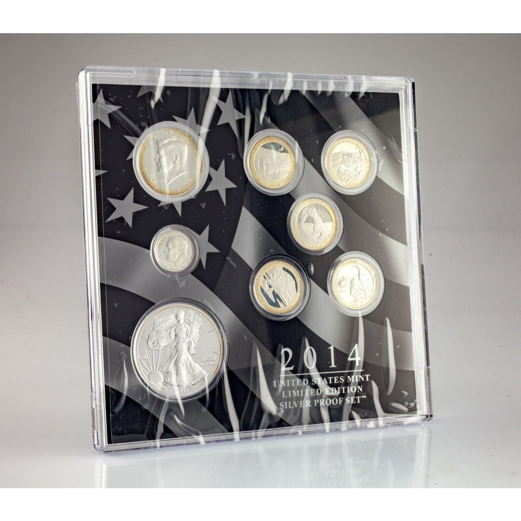 2014 United States Mint Limited Edition Silver Proof Set w/ Box and CoA