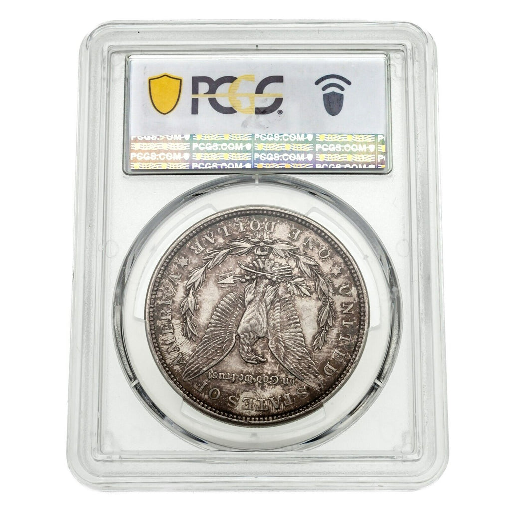 1921-D $1 Silver Morgan Dollar Graded by PCGS as MS-63