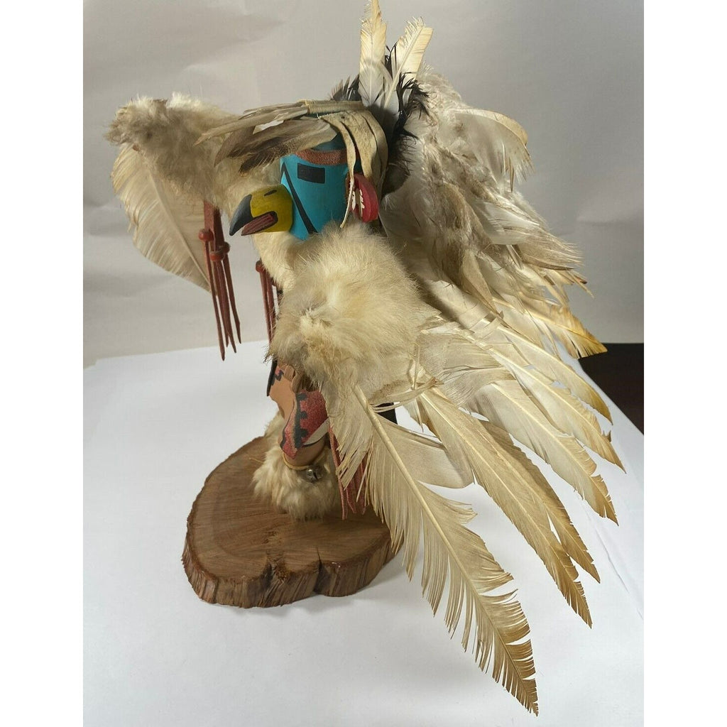 "Eagle" Dancer Kachina signed Helen Charley Amazing Piece!