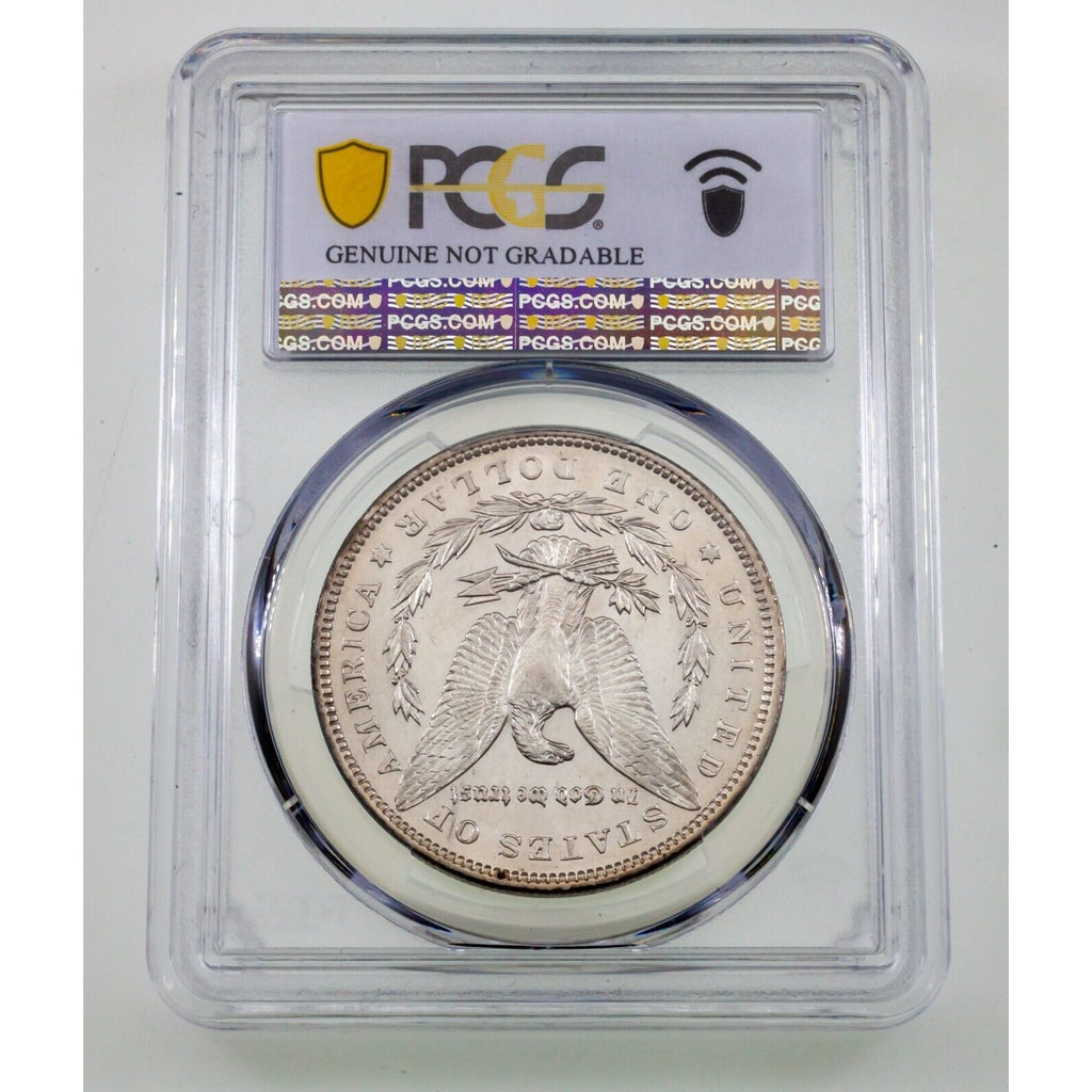 1894 $1 Silver Morgan Dollar Graded by PCGS as AU Details - Altered Surface