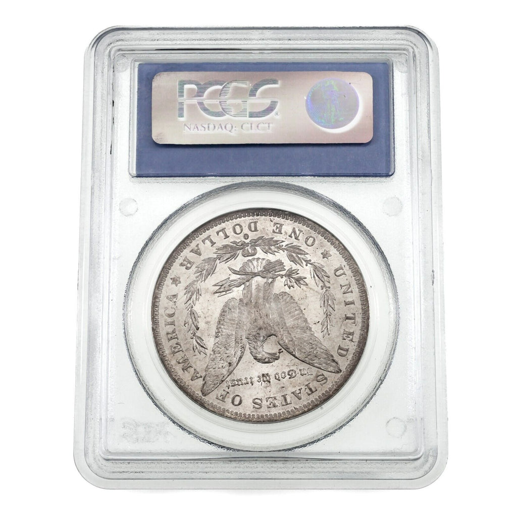 1884-O $1 Silver Morgan Dollar Graded by PCGS as MS-63