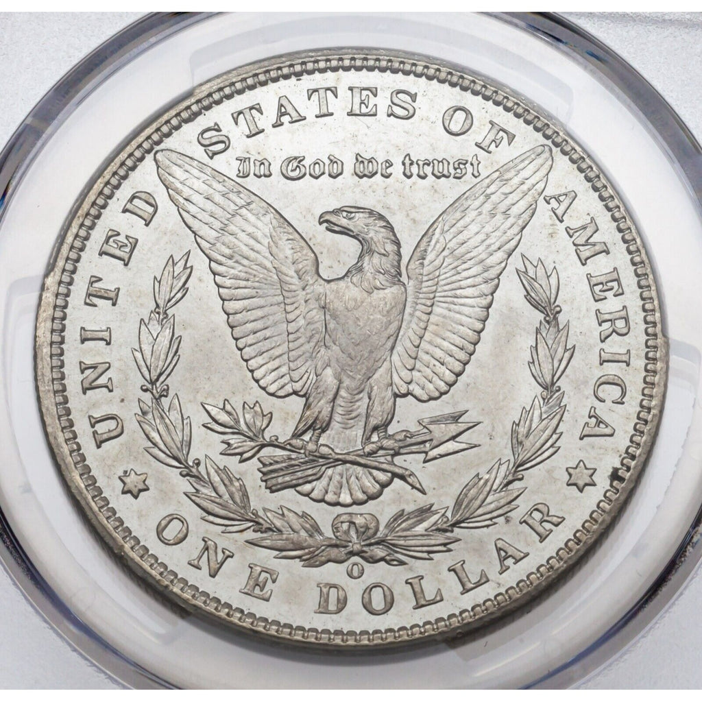 1900-O $1 Silver Morgan Dollar Graded by PCGS as MS-64! White Color!