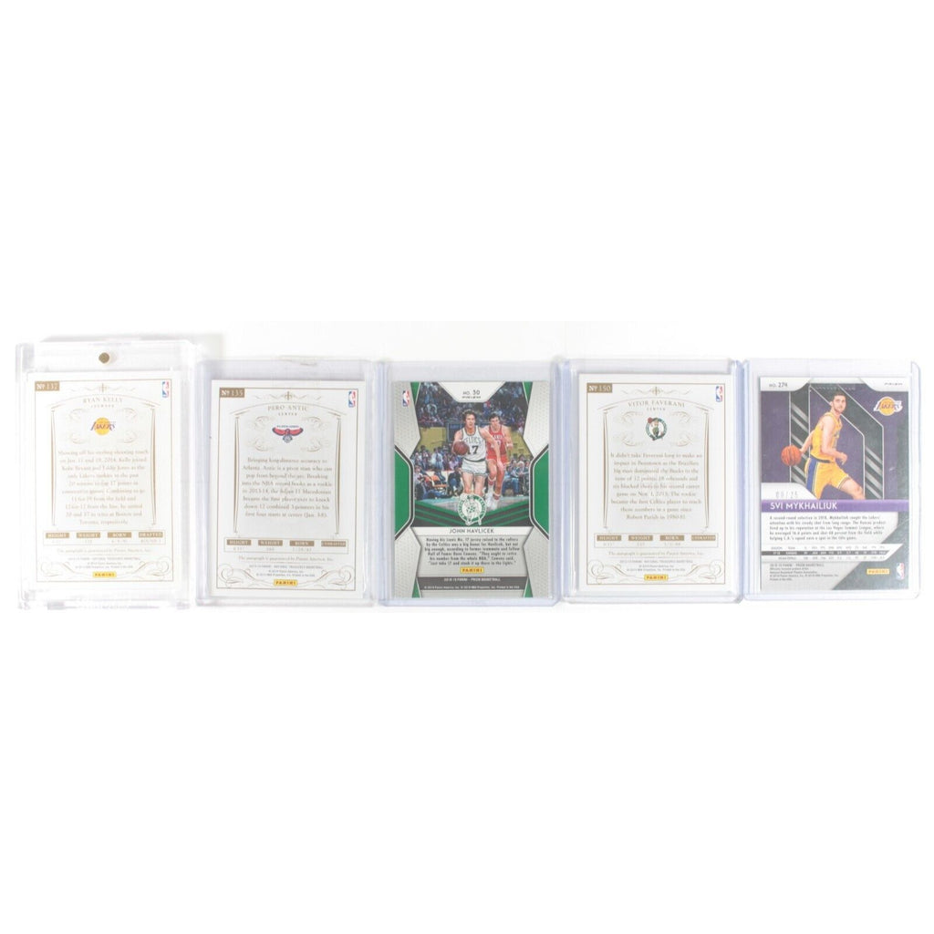 Lot Of 15 Ungraded Collectible NBA Basketball Cards