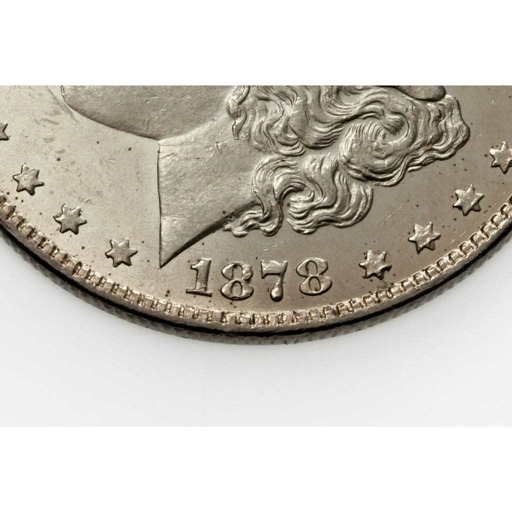 1878 7TF Rev 1878 Morgan Dollar in Choice BU Condition, Excellent Eye Appeal