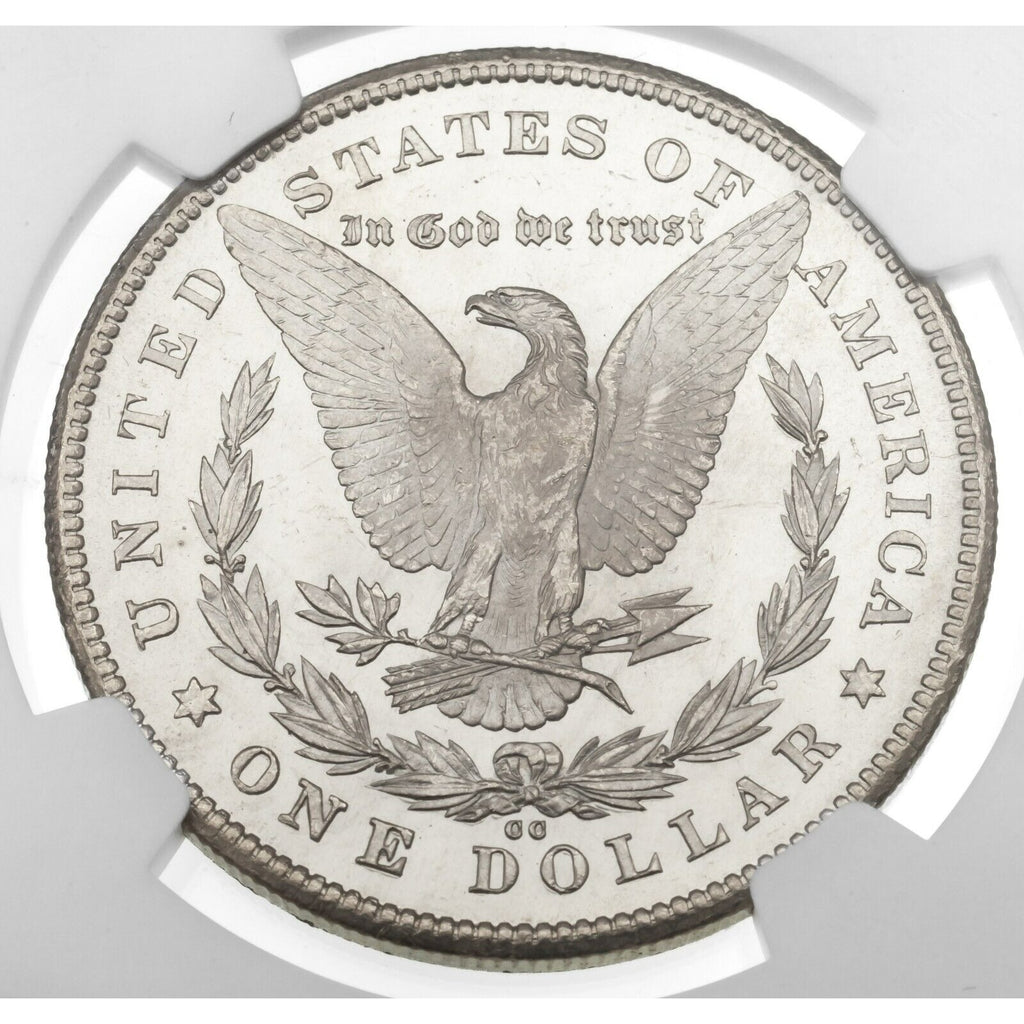 1878-CC $1 Silver Morgan Dollar Graded by NGC as MS-63