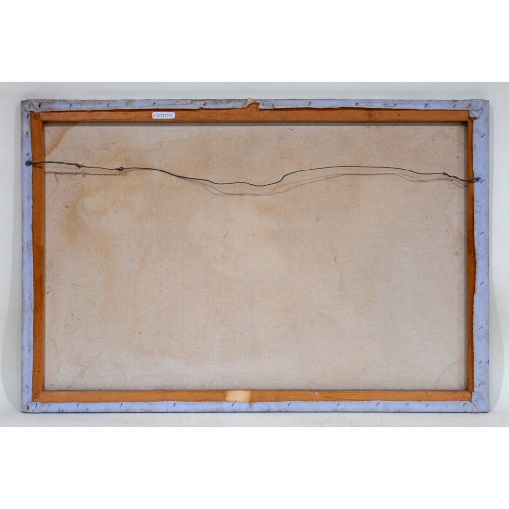 Gorgeous Acrylic Painting of Three Clowns by C Zasher 36" x 24"