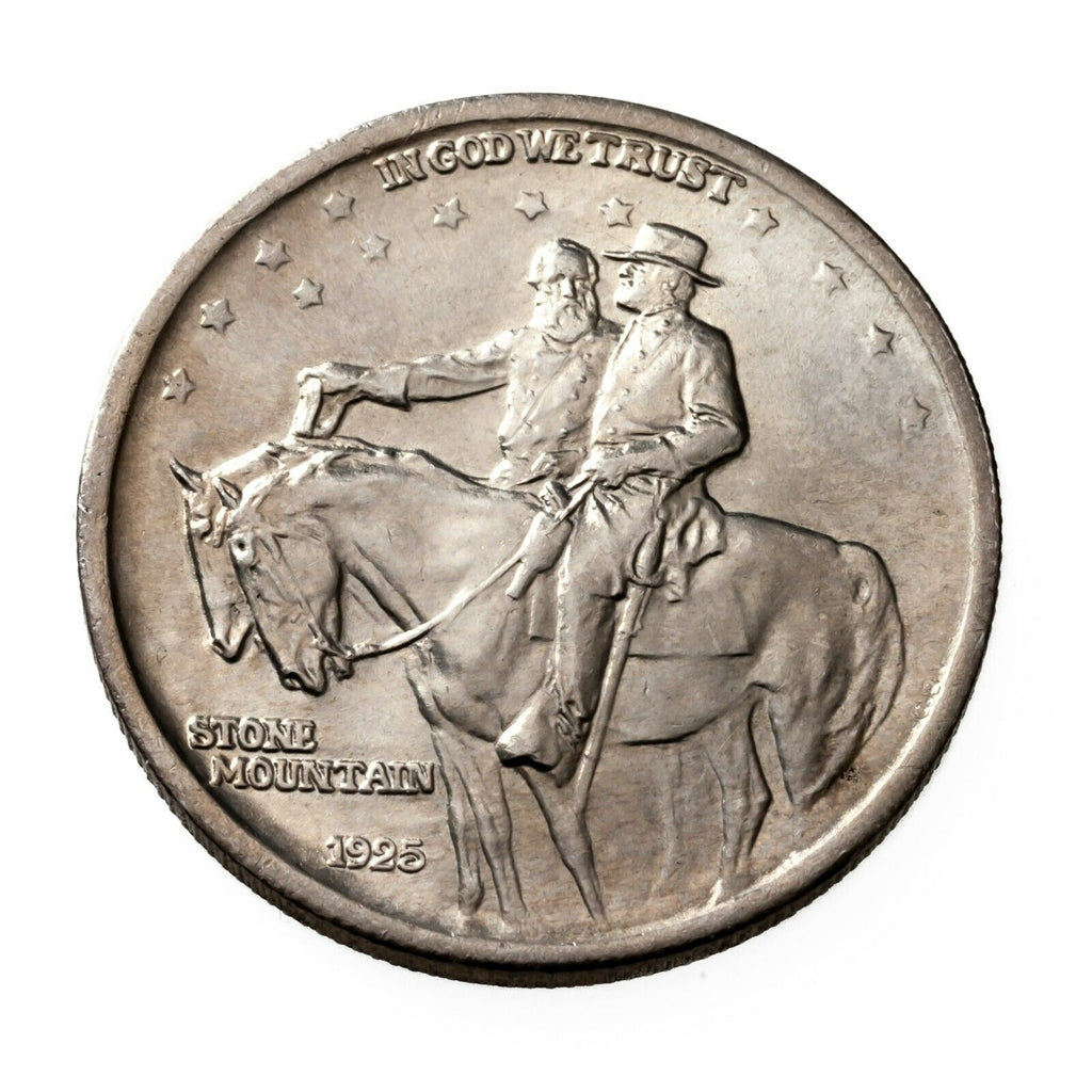 1925 50C Stone Mountain Commemorative Half Dollar in Choice BU Condition