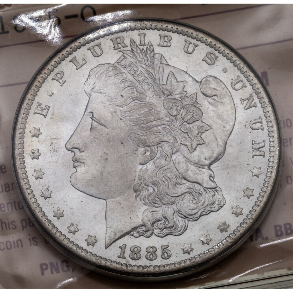 1885-O $1 Silver Morgan Dollar in Choice BU Condition