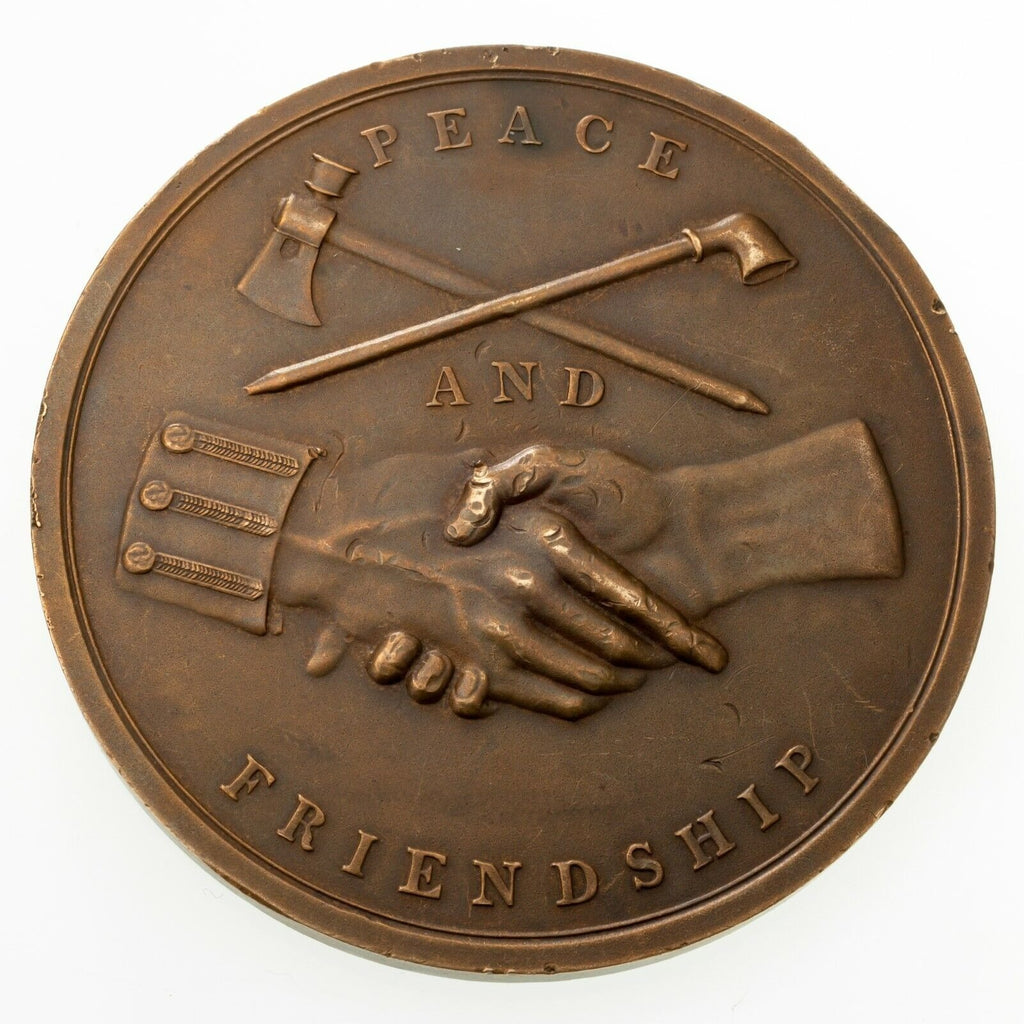 1845 James K. Polk Peace Medal, Very Rare!