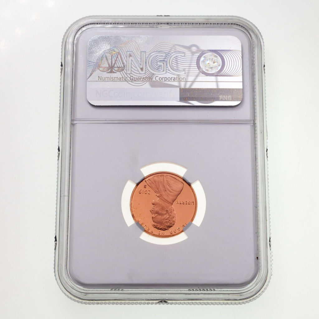 2019-S 1C Lincoln Shield Proof Graded by NGC as PF70 RD ULTRA CAMEO ER