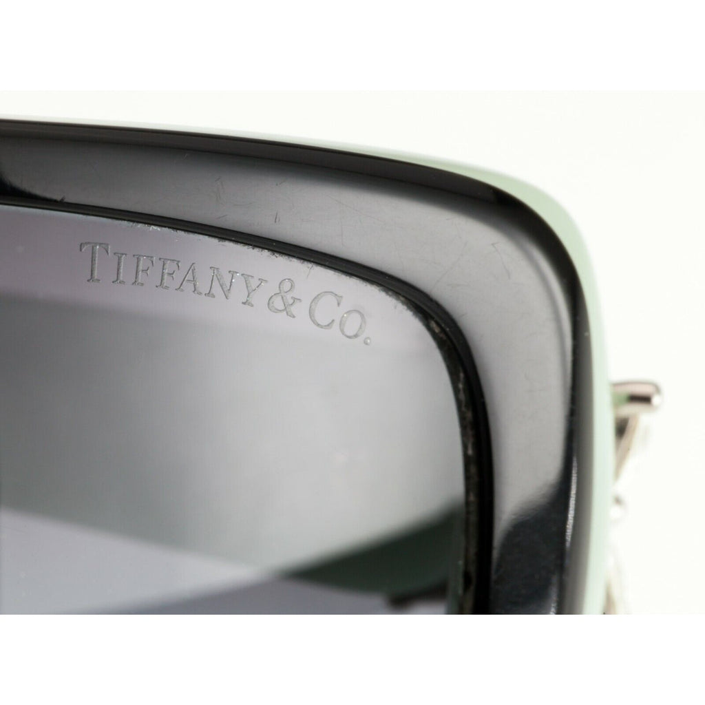 Tiffany & Co. Victoria Sunglasses with Swarovski Crystal Accents Blue Rims