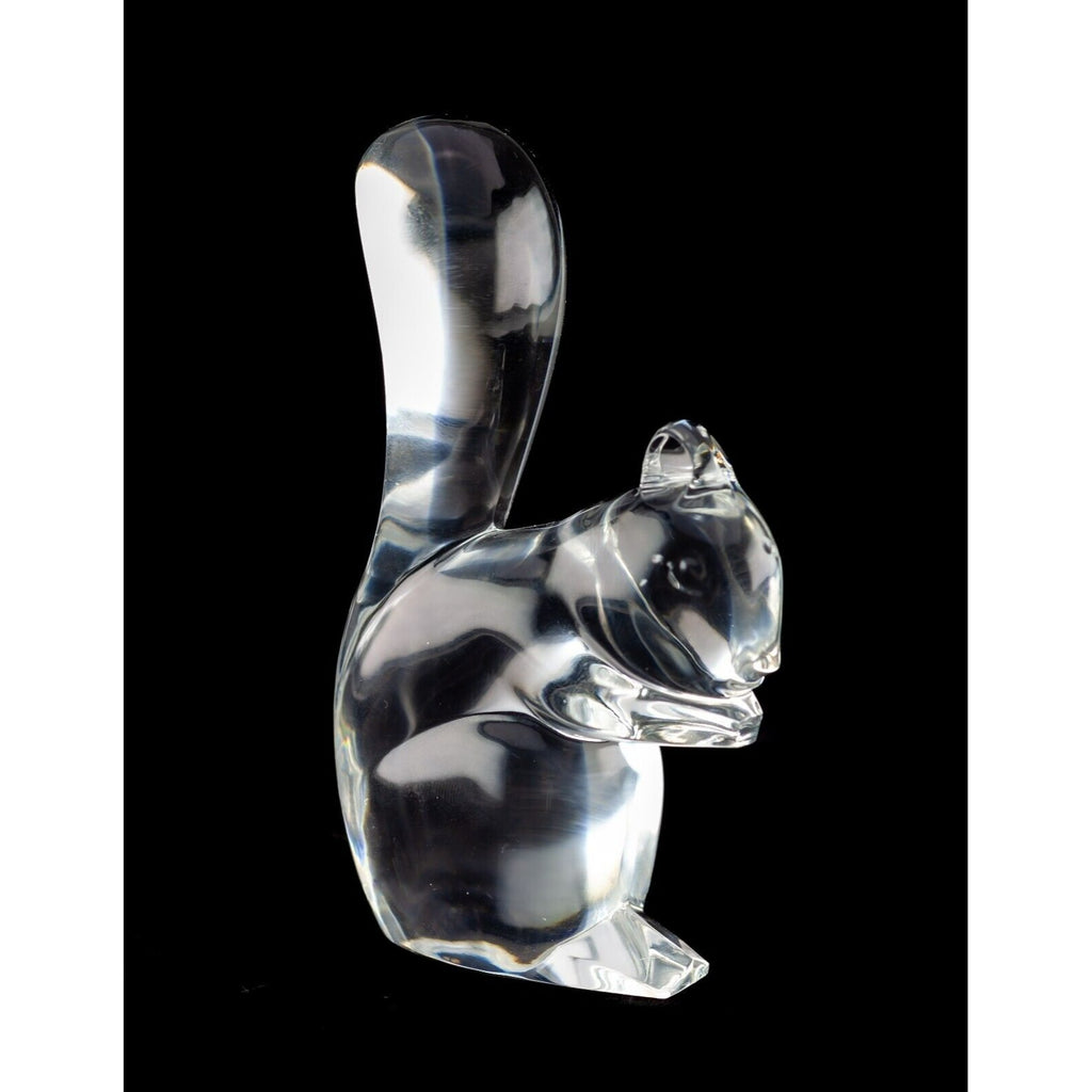 Baccarat Crystal Squirrel Figurine Great Condition!