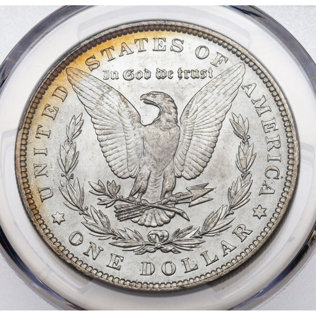 1887 $1 Silver Morgan Dollar Graded by PCGS as MS-64! Nice White Color