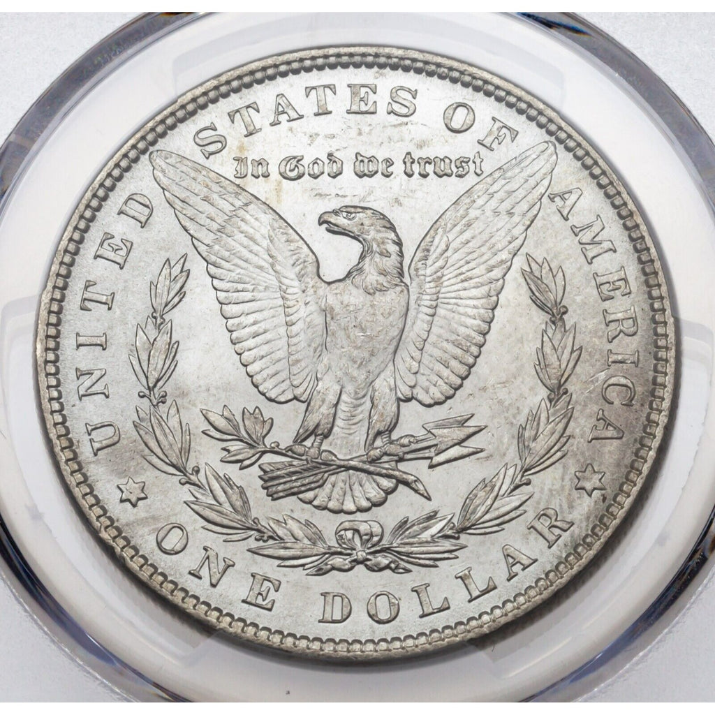 1887 $1 Silver Morgan Dollar Graded by PCGS as MS-64! Beautiful Color!