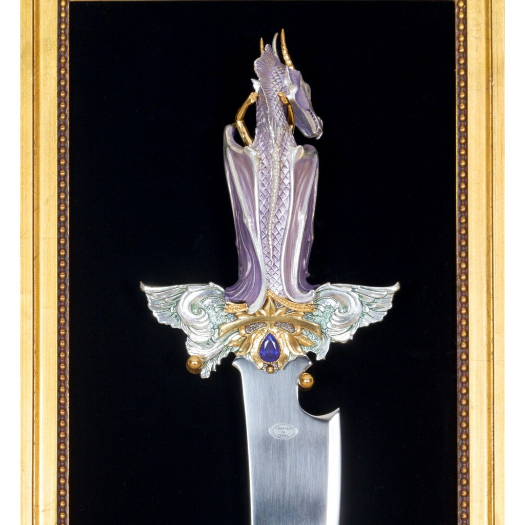 Mistress of the Dragons's Realm Dagger Knife by Julie Bell / Franklin Mint B11YU