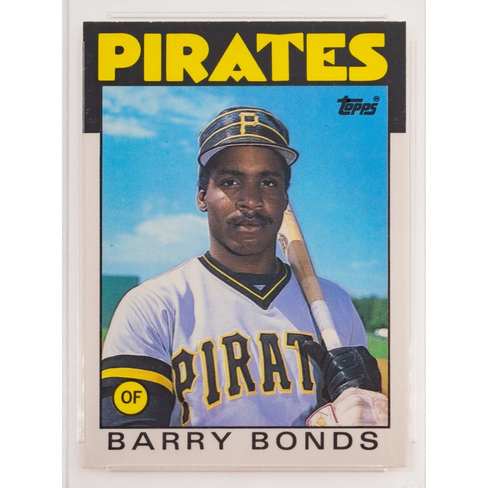 Barry Bonds Topps popular rookie card