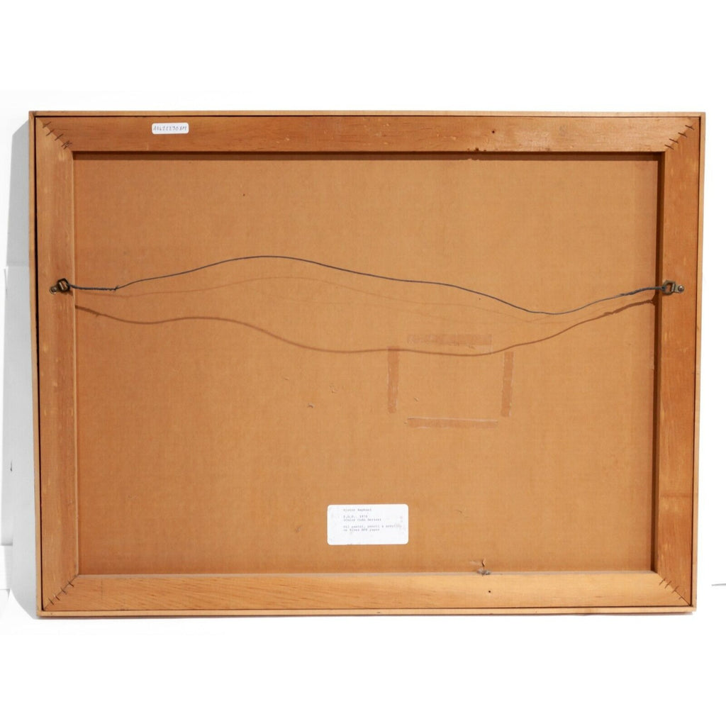 SOS, from the series "Color Code" 1978 Framed Painting by Victor Raphael