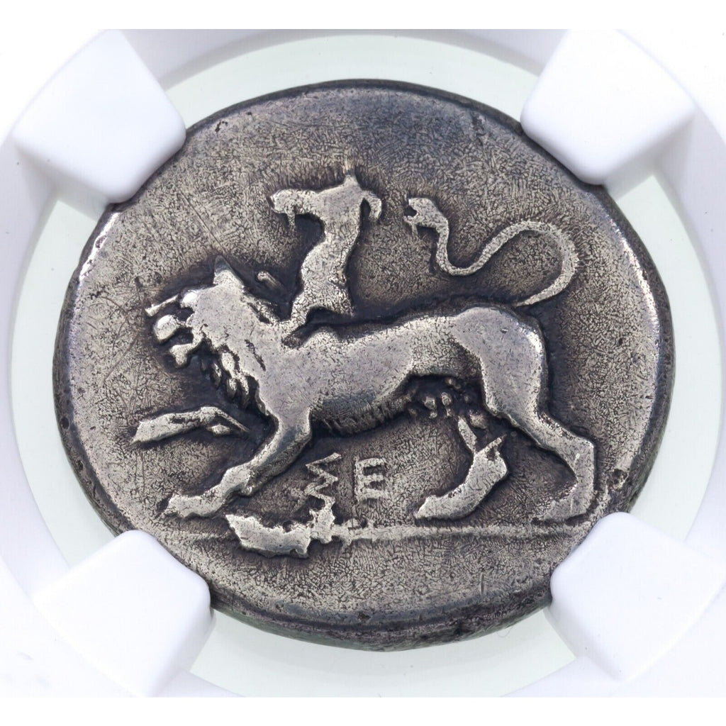 Sicyonia, Sicyon c.400-323 BC AR Stater 11.52g, Fine Str: 5/5 Sur: 2/5