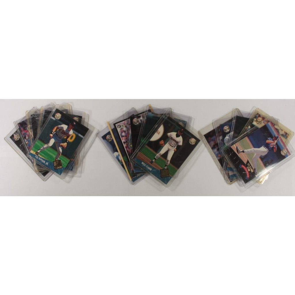 Lot Of 15 Ungraded Collectible 1984 - 1992 Fleer + Donruss MLB Baseball Cards