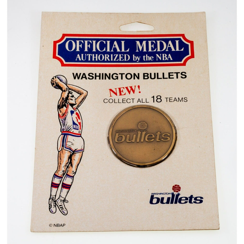 Three Official NBA Medal 39MM in BRONZE  By World Sports Mint