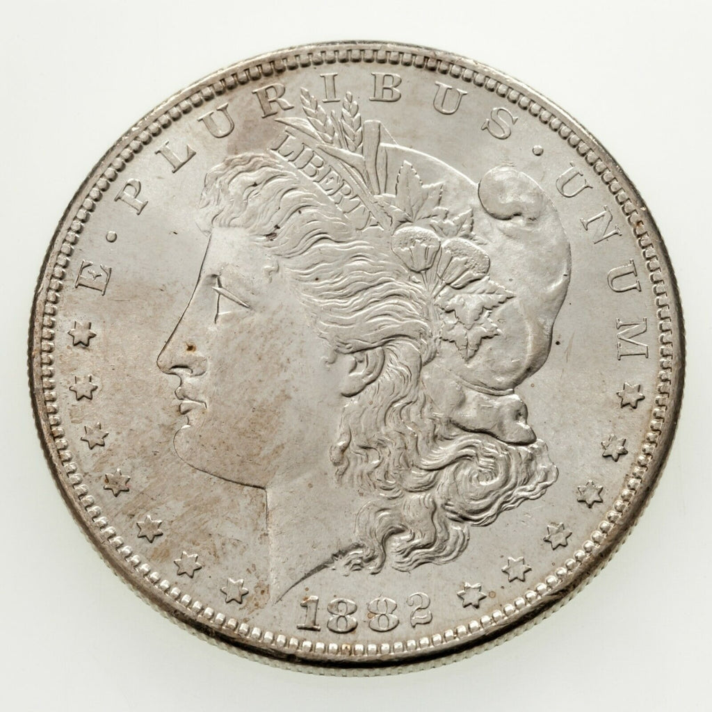1882 & 1882-S $1 Silver Morgan Dollar Lot of 2 Coins in Choice BU Condition