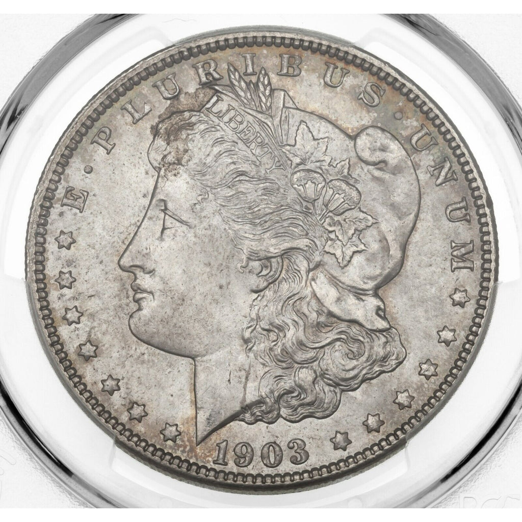 1903 $1 Silver Morgan Dollar Graded by PCGS as MS-63