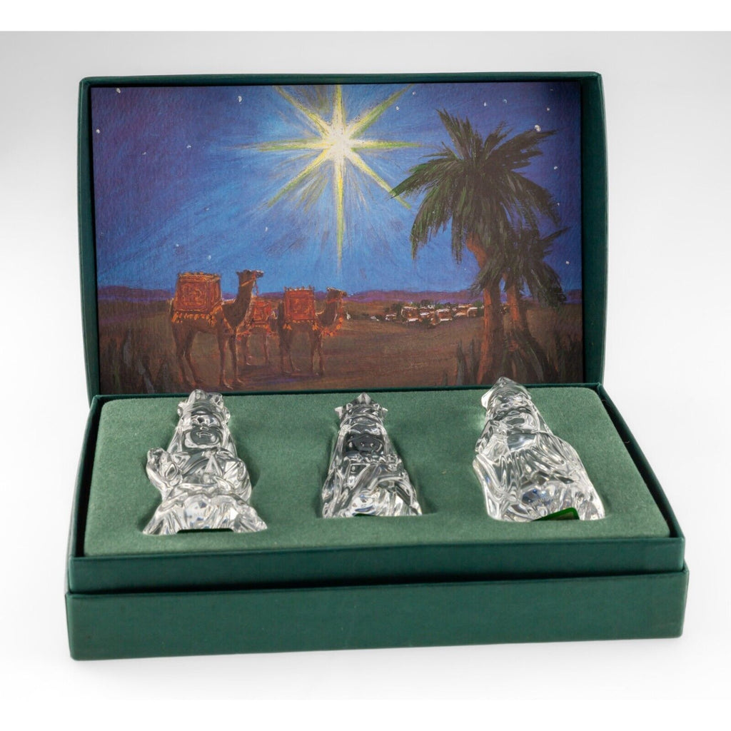 Marquis by Waterford Crystal The Three Wise Men Set w/ Original Box