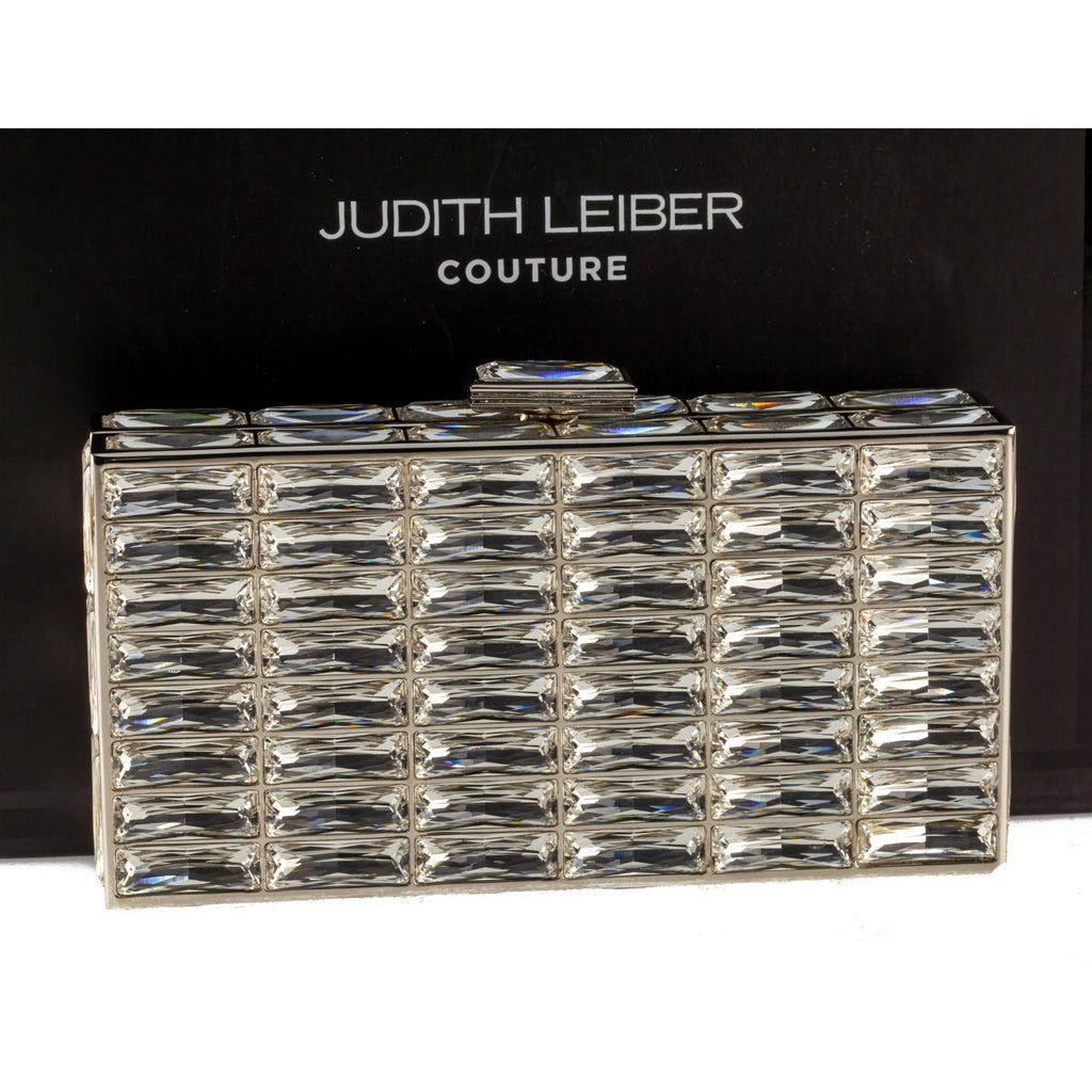 Judith Leiber Swarovski Crystal New Goddess Miniaudiere w/ Box Pouch CoA M31737