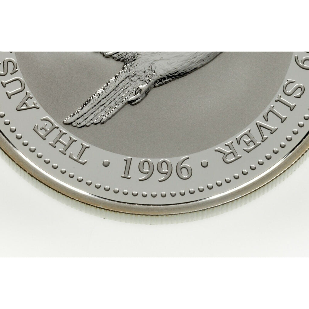 1996 Australia $1 Silver Coin 1oz Kookaburra (BU Condition) KM# 289.1