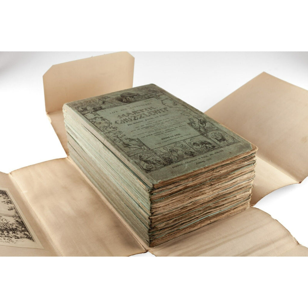 "Martin Chuzzlewit" by Charles Dickens 1st Edition 20 Vol. in 19 Issues