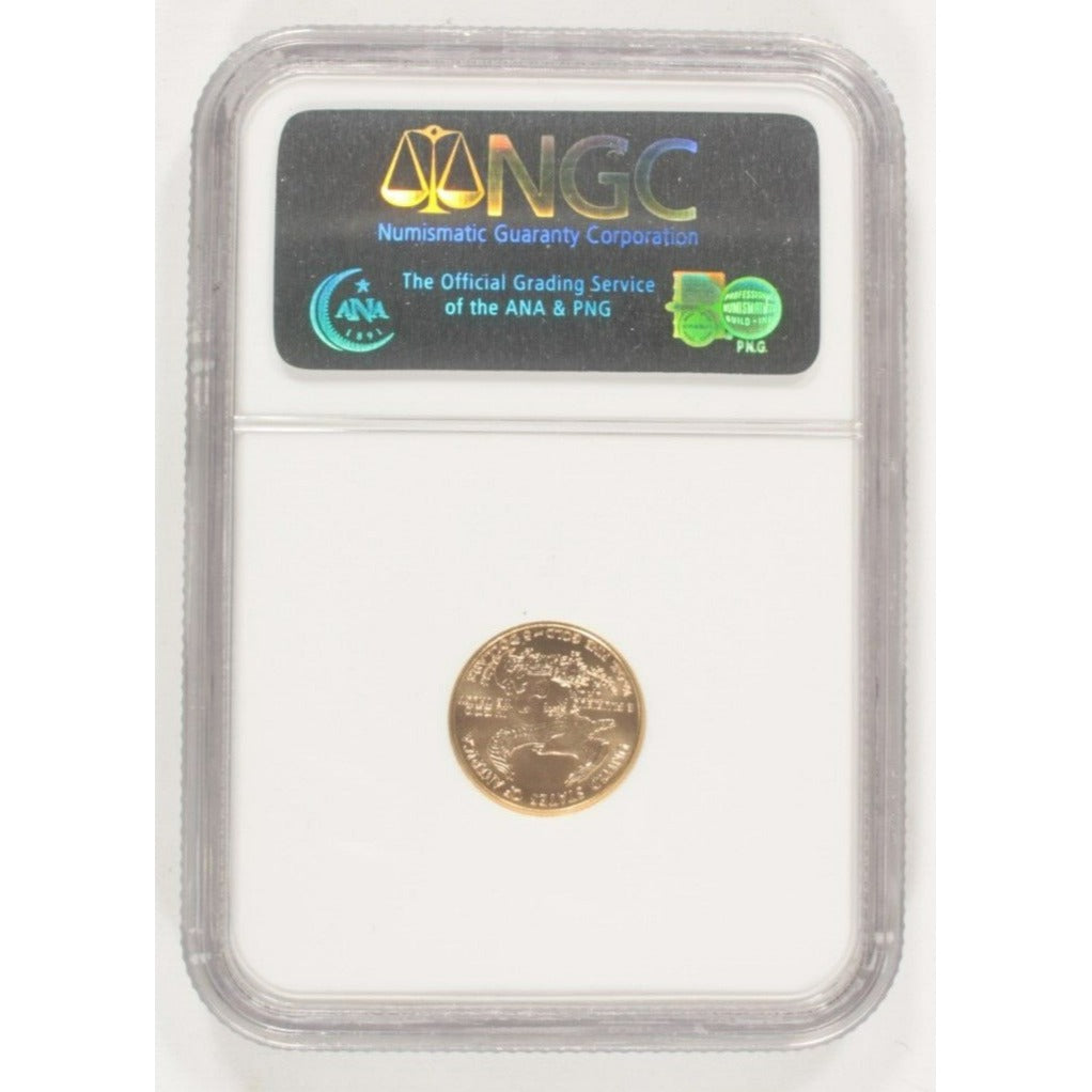 2006 1/10 Oz. G$5 Gold American Eagle Graded by NGC as MS70