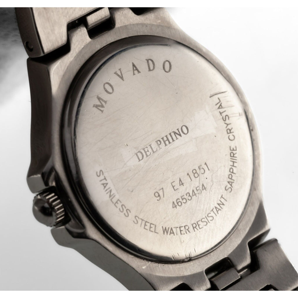 Movado Women's Delphino Quartz Watch w/ Two Tone Bracelet 97 E4 1851
