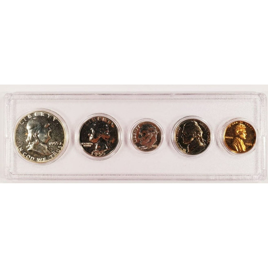 1955 Proof Set in Gem Proof Condition Whitman Holder