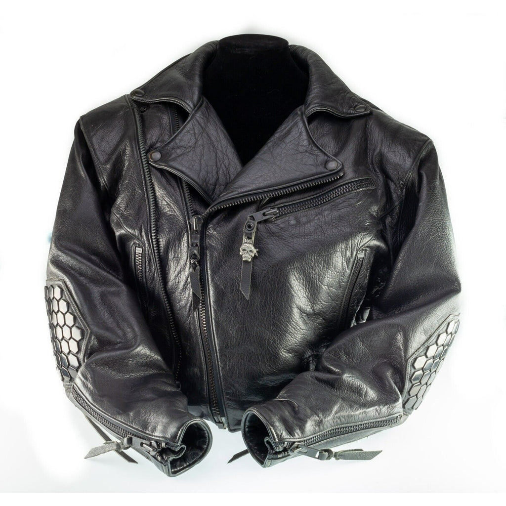 Bill Wall Leather Custom Leather Biker Jacket Marilyn Monroe Gorgeous! XS/S