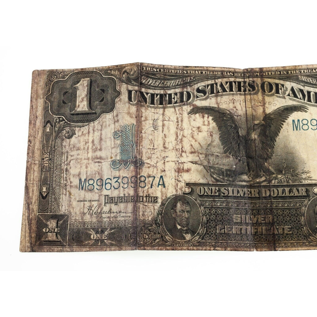 1899 $1 Silver Certificate in Very Good Condition Fr #236 w/ Stains