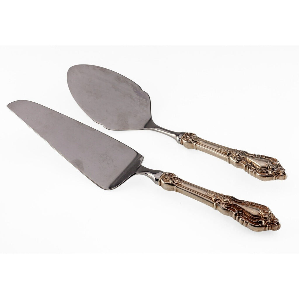 Lot of 2 Lunt Eloquence Spatulas (Pie/Cake Server and Pastry Server) Gorgeous!