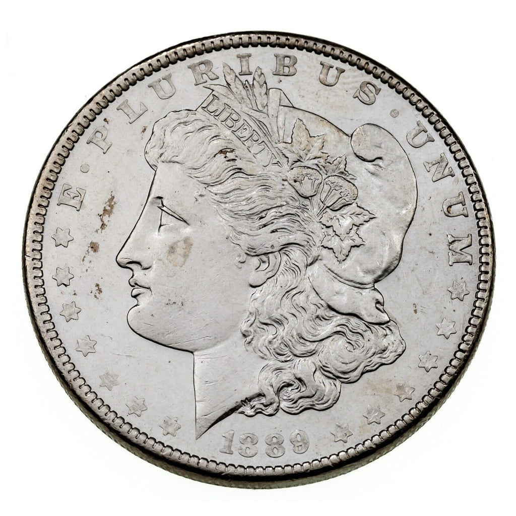 1889 $1 Silver Morgan Dollar in Choice BU Condition, Prooflike
