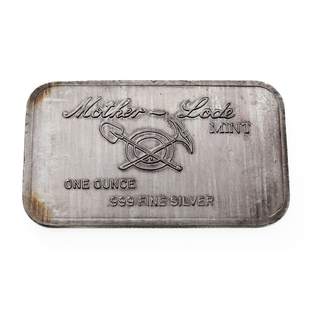 1973 Fathers Day - Mother Lode Mint 1 oz. Silver Art Bar