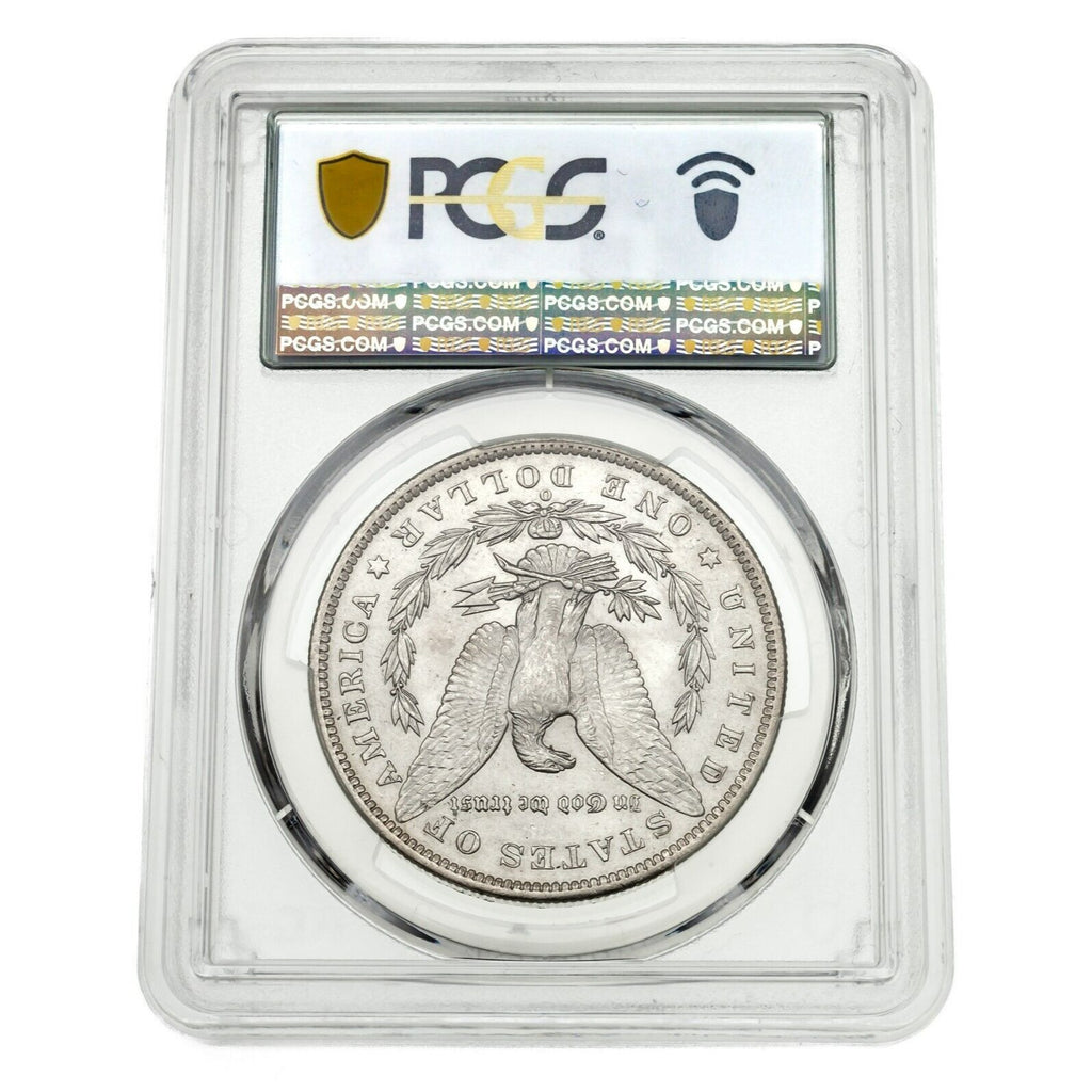 1884-O $1 Silver Morgan Dollar Graded by PCGS as MS-65